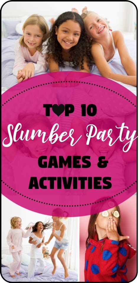 sleepover game ideas|fun games for slumber parties.